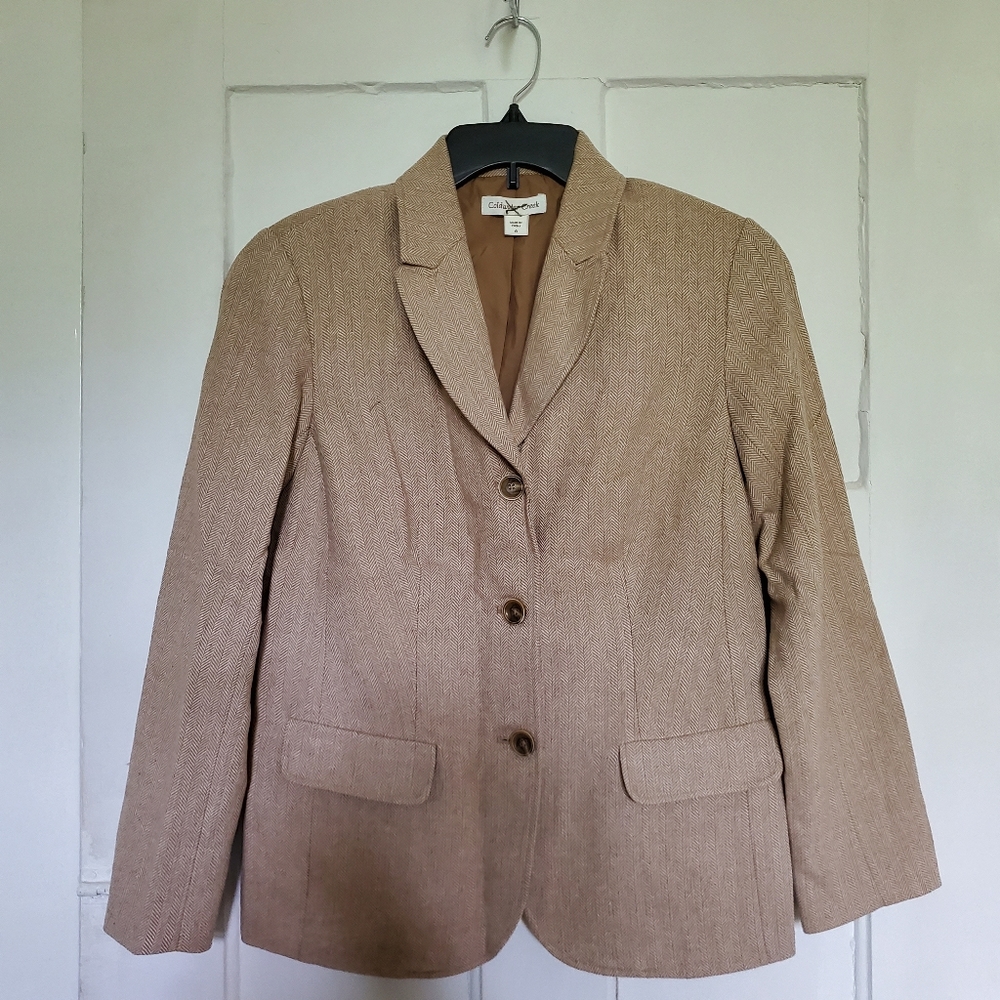 Tan blazer